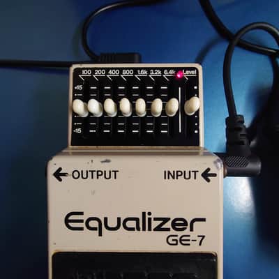Boss GE-7 Equalizer (Black Label Japan Made）1981 - 1992 - Grey image 8