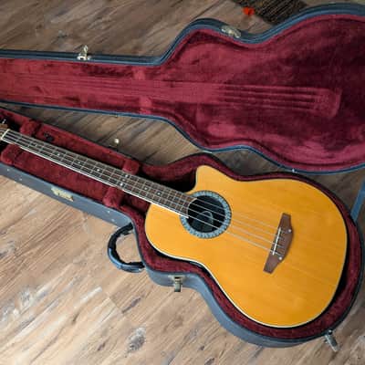 Ovation Celebrity CC074 Acoustic Electric Bass Guitar W/$200 TKL Combo Case READ image 1