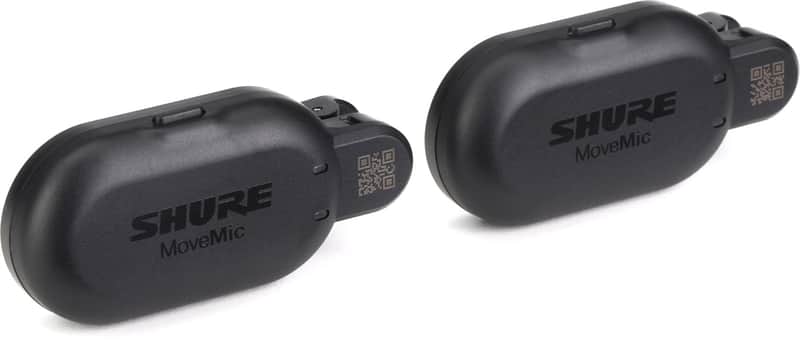 Shure MoveMic Two Wireless Lavalier Microphone System image 1