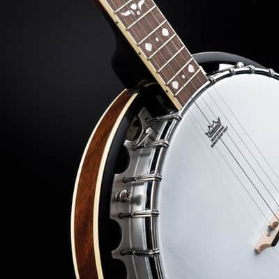 Oscar Schmidt OB5 Blue Grass Remo Head Mahogany Back Nato Neck Wood 5-String Resonator Banjo image 3