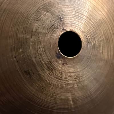 Vintage K. Zildjian Istanbul 1960's Made in Turkey jazz hi hat cymbal pair image 4