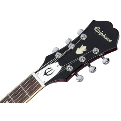 Epiphone Noel Gallagher Riviera Electric Guitar Dark Wine Red imagen 7