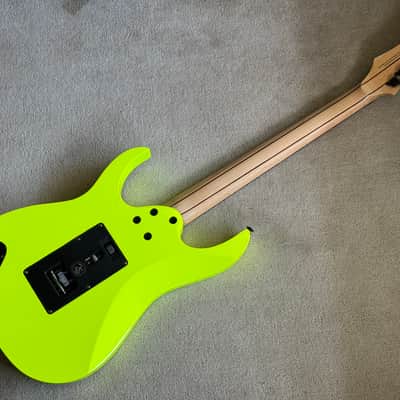2012 Ibanez RG1XXV 5th Anniversary Fluorescent Yellow with Hardcase image 2