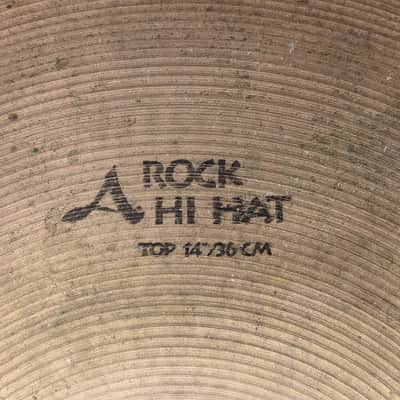 Zildjian 14" A Series Rock Hi-Hat Cymbal Pair image 3