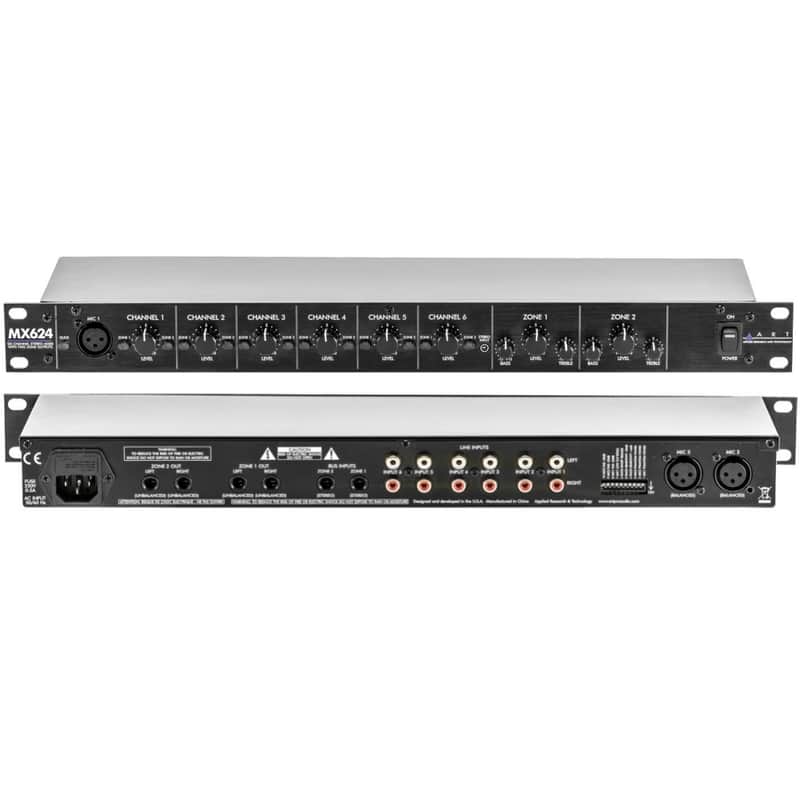 ART MX624 6-Channel Line Mixer image 1