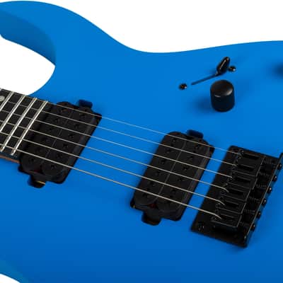 Spira S-400 MBL Electric Guitar, Satin Blue image 8