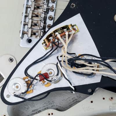 2004 Fender + MJT Stratocaster Partscaster Limited Edition CME Neck & Inca Silver Relic Body w/ Custom '69 Pickups, Case image 18