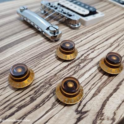 2007 Gibson Les Paul Classic Antique Zebrawood Limited Edition Guitar of the Week *COLLECTOR GRADE MINT* image 12