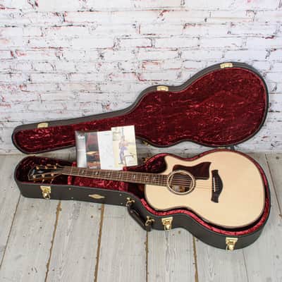 Taylor - 2026 Next-Gen Builder's Edition 814ce Grand Auditorium - Acoustic-Electric Guitar - Indian Rosewood / Adirondack Spruce - Natural - w/ Deluxe Hardshell Case - x6086 image 12
