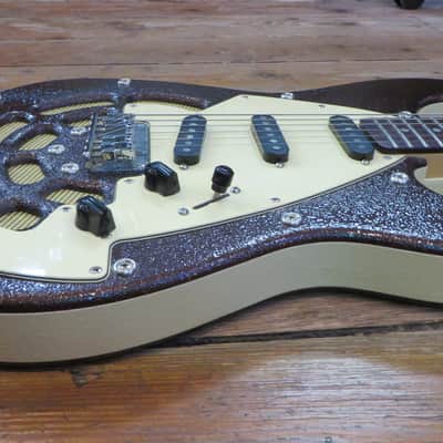 Vintage Lindert Thumbs Up Electric Guitar Made In USA Very Rare image 5