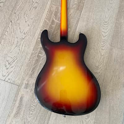 Mosrite The Ventures Super Custom '63 Sunburst Set Neck Japan MIJ OHSC image 13