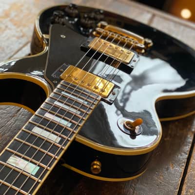 Gibson Pre-Historic Les Paul Custom ‘57 reissue 1992 Black Beauty w/ OHSC & Ebony Board image 12