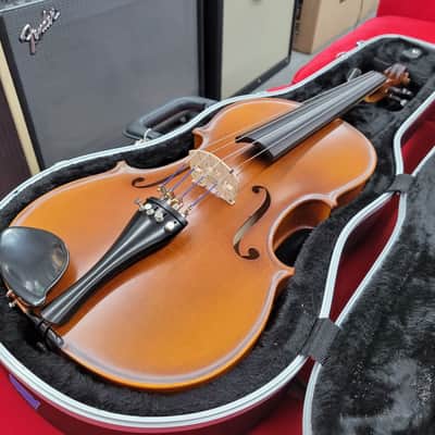 Bucharest 16" Viola Outfit with Casr and Bow model 31055H - Violin burst image 6