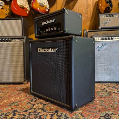 Blackstar HT-1RH 1-Watt Guitar Amp Head + Blackstar HT-110 Cabinet image 2