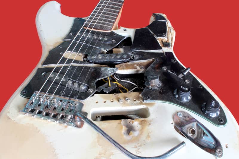 Extreme Relic Strat style guitar image 1