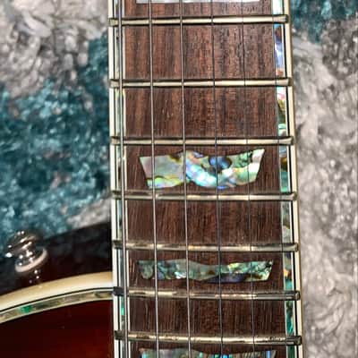 ESP LTD EC-1000 deluxe FM - Amber Sunburst Electric guitar made in Korea image 4