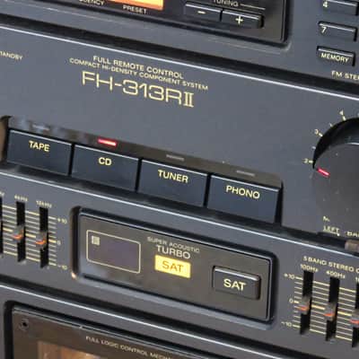 RARE Vintage Sony FH-313RII & CDP-S37 CD Player image 8