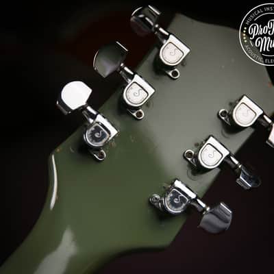 1960s Gretsch USA G6118 Anniversary Two Tone Green & Original Hard Case image 21