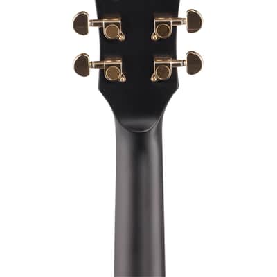 Ibanez Artcore AF75G Hollowbody Guitar Black Flat image 7