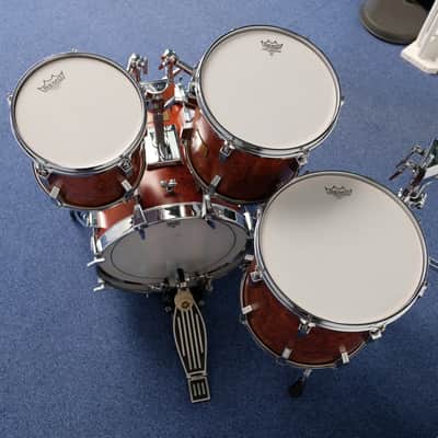 Sonor Signature Horst Link 18" - 10" - 12" - 14" Heavy Shells Bubinga drumkit from 1980's image 17