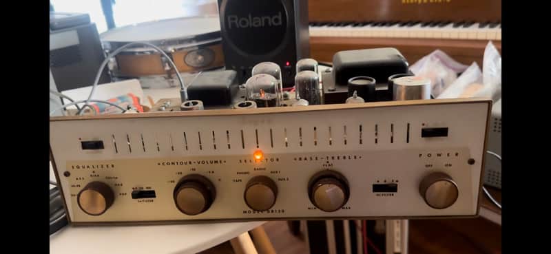 Bogen DB130 Vintage Tube Amplifier Project – Powers On, Passes Audio, Needs Restoration image 1