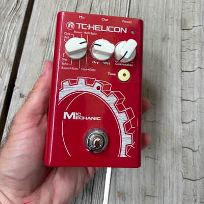 TC Helicon Mic Mechanic 2012 - 2016 - Red pro audio live vocals pedal image 8