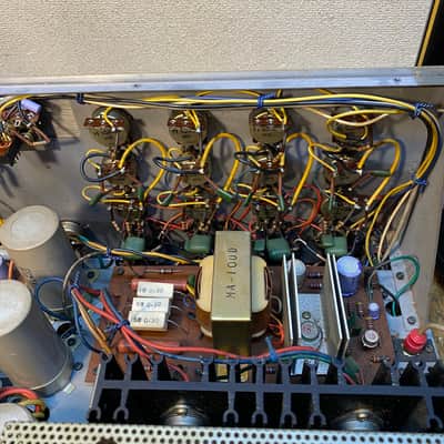 1976-Evans MA-100 Deluxe Vocal Mixer with large reverb tank image 22