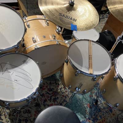 Frankie Banali's Quiet Riot, Ludwig / Sabian Complete "In The Blood" Drum Set. Signed! image 6