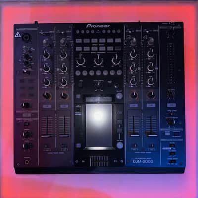 Pioneer DJM-2000 4-Channel DJ Mixer and Effects Controller Early 2010s - Black image 2