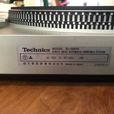 Technics SL-3300 Direct-Drive Turntable [1978, Japanese "Golden Era"] w/ Free Shipping image 15
