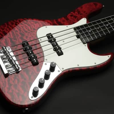 Sadowsky Vintage 5-21 Custom shop  2022 transparent red image 2