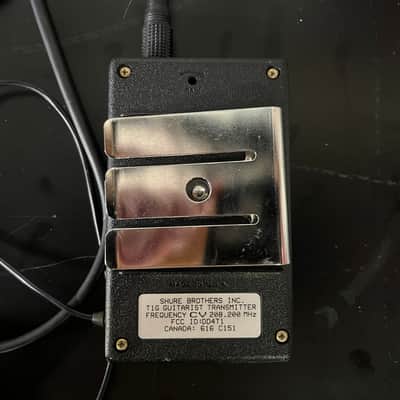Shure T1G Guitar Wireless Transmitter and T3 Receiver image 5