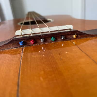 Hopf Original Hopf Parlor Acoustic Guitar 1960 - natural image 23