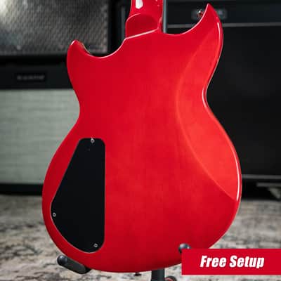 Reverend Sensei Jr. Electric Guitar - Transparent Cherry image 2