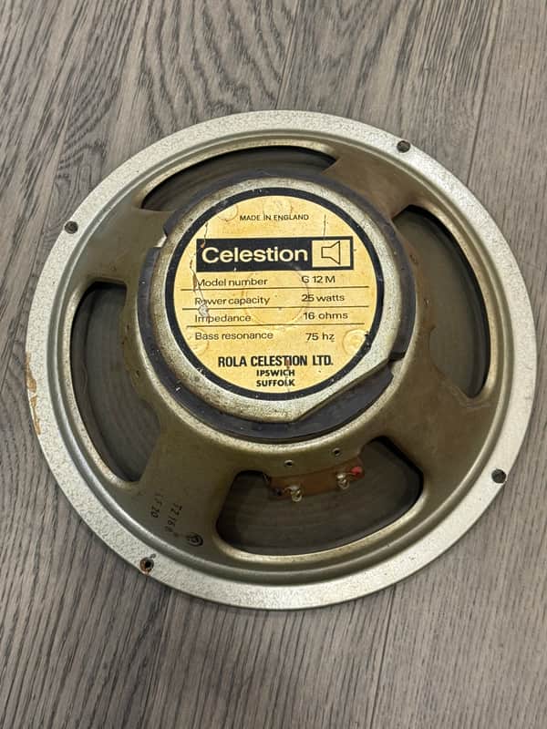 Rola Celestion G12M 1974-1978 image 1