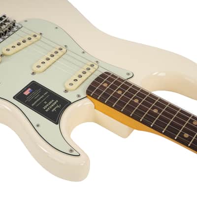 Fender American Vintage II 1961 Stratocaster Rosewood - Olympic White image 6