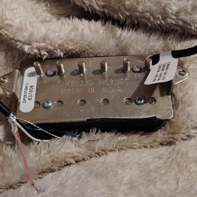 DiMarzio DP261FBK DP261 PAF Master F-Spaced Bridge Humbucker 2010s - Black image 2