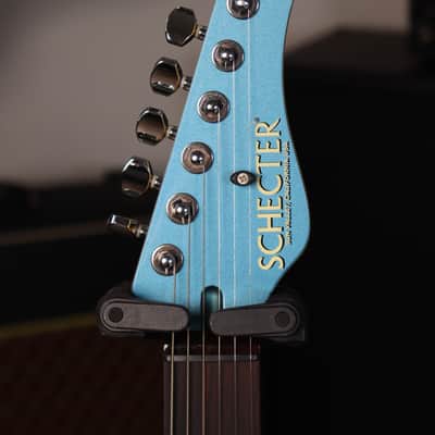 2016 Schecter USA Custom Shop Traditional Wembley Lake Placid Blue SSS image 5