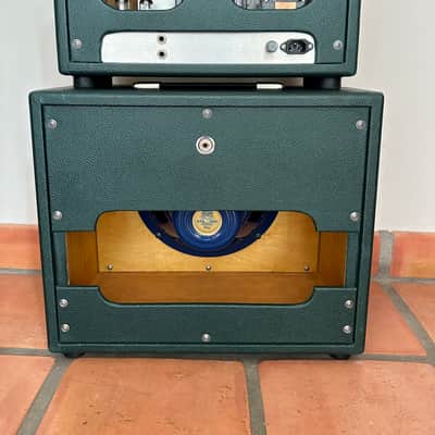 Winfield Cyclone Head + Celestion Blue cab - all tube handmade in USA (hard to find & unplayed) image 5