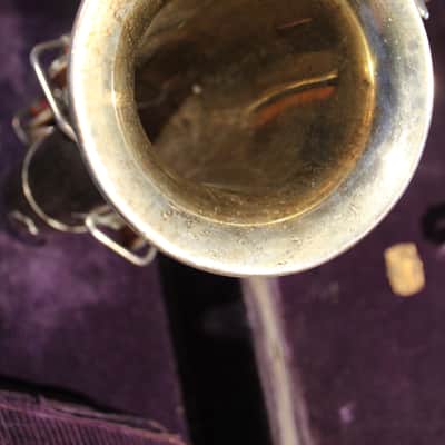Cleveland Musical Instruments Vintage Silver Plated Model American Standard Alto Saxophone image 5