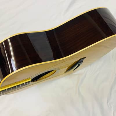 YAMAHA LL-TA VT TransAcoustic Guitar Vintage Natural - Excellent Condition image 10