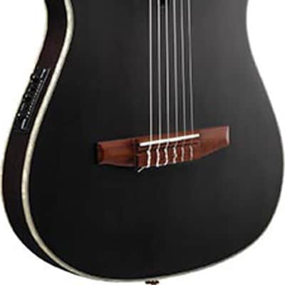 Ibanez TOD10NTKF, Tim Henson Signature Nylon Acoustic Electric Guitar – Transparent Black image 3