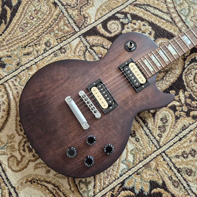 Gibson Les Paul LPJ 2014 Chocolate with Gibson Hard Case image 1
