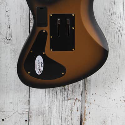 Schecter Synyster Gates Custom-S Electric Guitar Satin Gold Burst Finish image 8