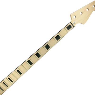WD Licensed By Fender Replacement 20 Fret Neck For Geddy Lee Signature Or 70's Jazz Bass Maple