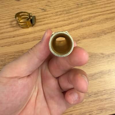 Otto Link Super Tone Master Metal Tenor Sax Mouthpiece - 6* 2010s - Gold image 2