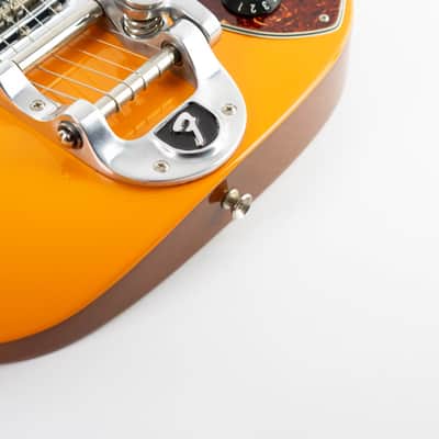 Fender Custom Shop Greg Fessler Masterbuilt 1972 Custom Deluxe Telecaster NOS 2016 - Capri Orange image 11