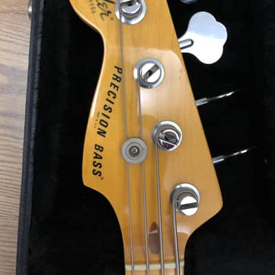 Fender Precision bass (left handed) 1978 Natural finish image 3
