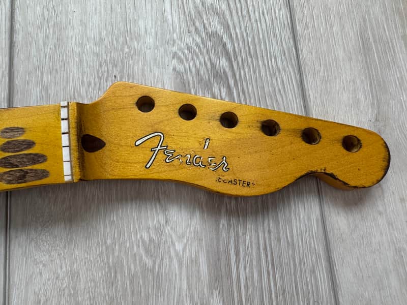 RELIC USA Fender JAMES BURTON Nitrocellulose Telecaster Custom 50s NECK Maple image 1