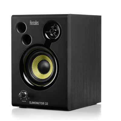 Hercules DJMonitor 32 active studio monitors speakers, pair image 3